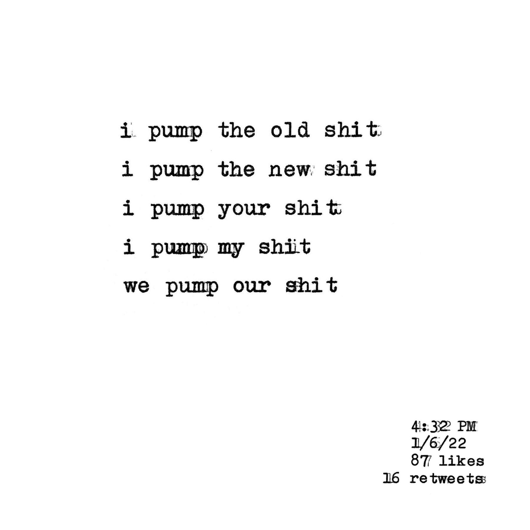 Typewriter Poem #11 - Degen Poet