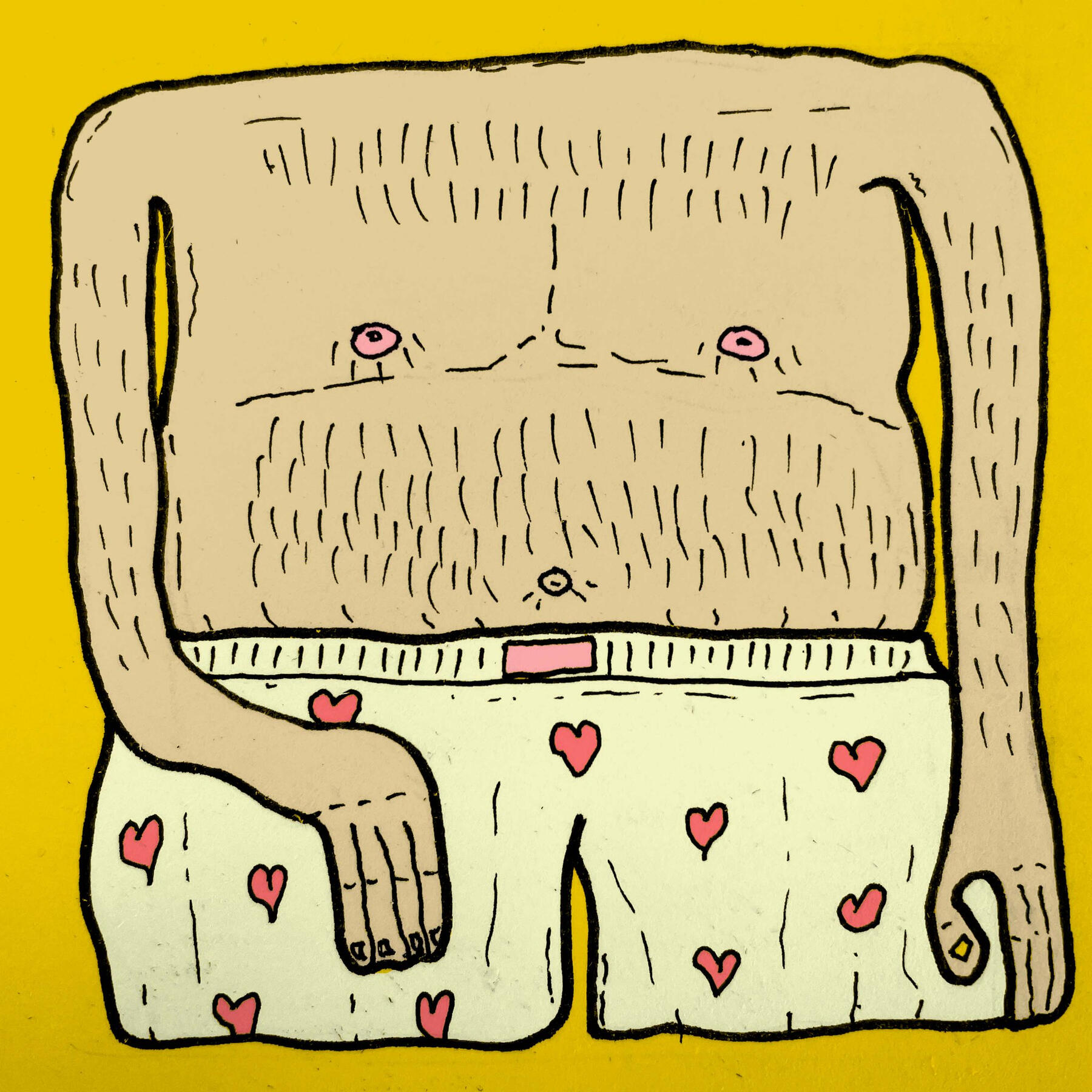 Naked Couple - Basket