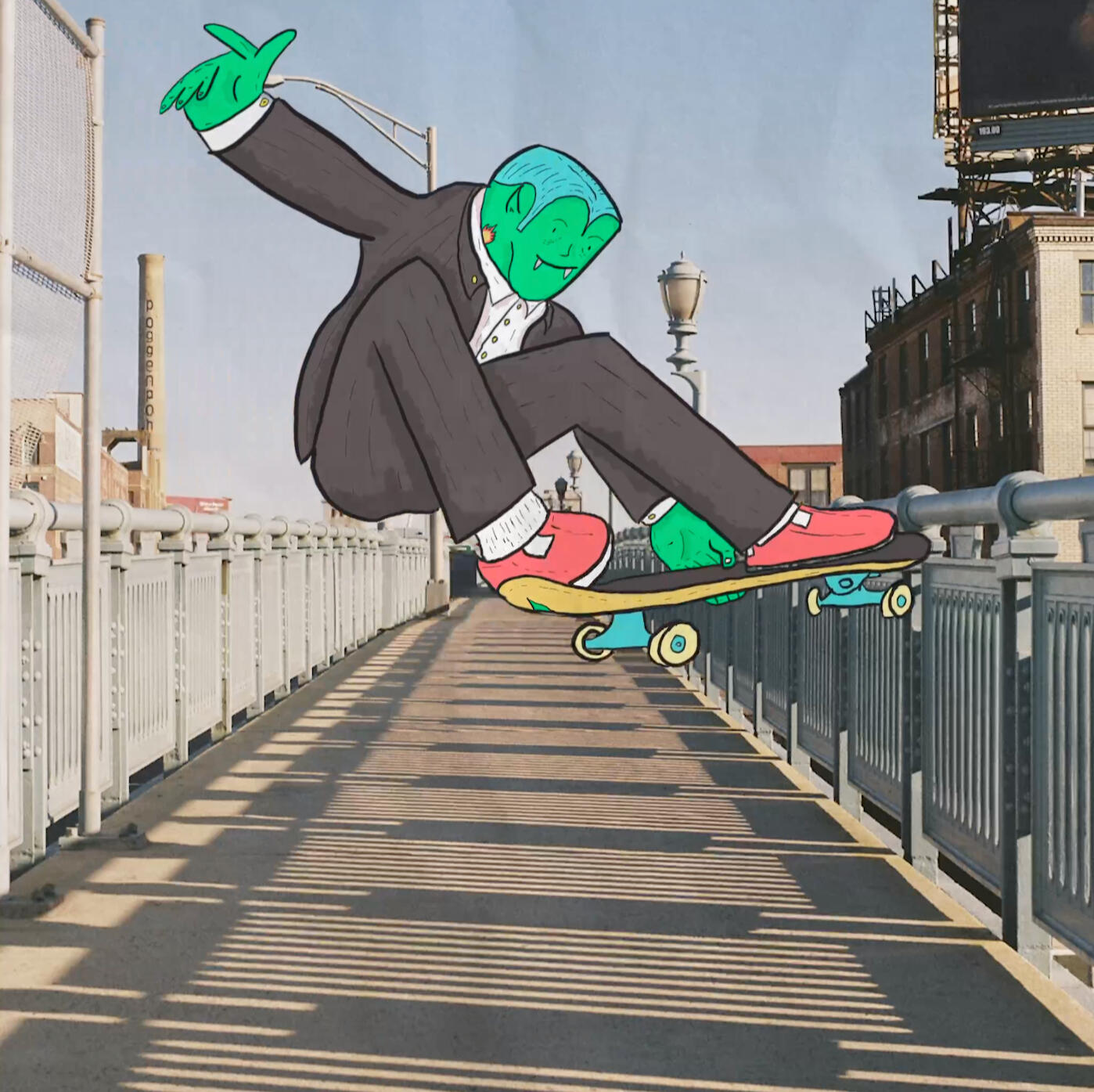 Do a kickflip - #8 - Basket